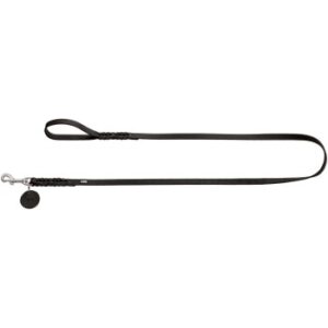 Hunter Führleine Solid Education schwarz 1,6 cm, 1 m
