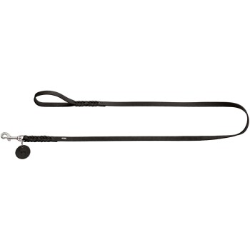 Hunter Führleine Solid Education schwarz 1,6 cm, 1 m