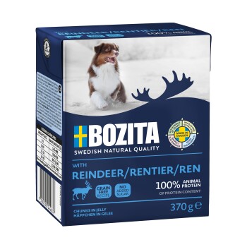 BOZITA Naturals Happen in Gelee 6x370g Rentier