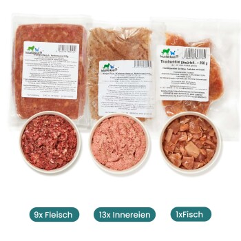 haustierkost.de Katze Senior Frostfutter Menü 9 kg