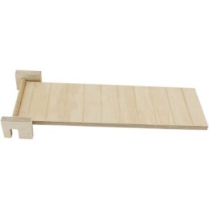 Getzoo schwenkbare Holzrampe L (32x10cm)