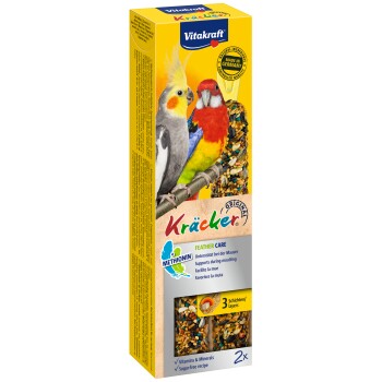Vitakraft Großsittich Kräcker 4x2er Feather-Care