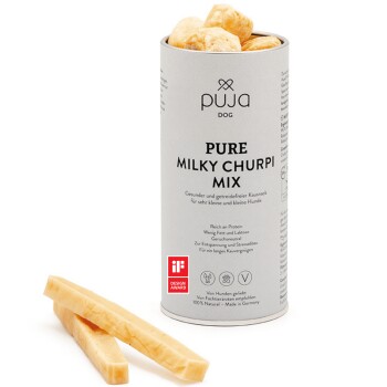 PUJA Snacks Milky Churpi Mix für kleine Hunde 110g