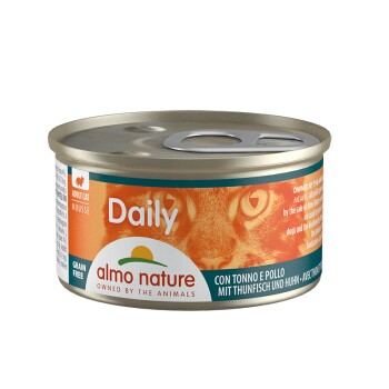 Almo nature Daily Menu 24x85g Thunfisch und Huhn