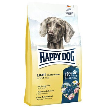 HAPPY DOG fit & vital Trockenfutter Hund Adult, Light Calorie Control 2x12 kg