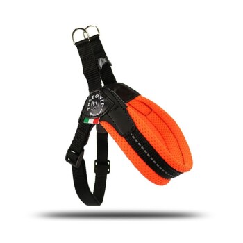 Tre Ponti Geschirr Easy Fit Mesh Neon orange M