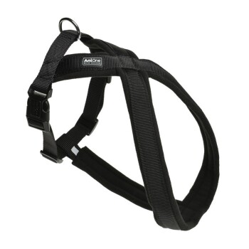 AniOne X-Geschirr Classic schwarz S