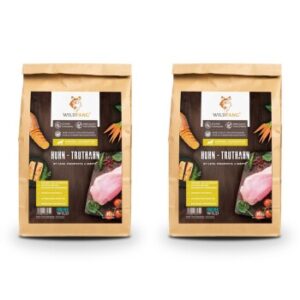 Wildfang ® Junior Trockenfutter mit Huhn 2 x 6 kg
