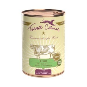 Terra Canis Classic Adult 6x400g Rind mit Karotte, Apfel und Naturreis