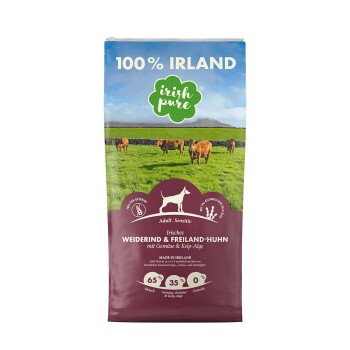 Irish Pure - Rind, Huhn + Gemüse & Kelp 1,5 kg