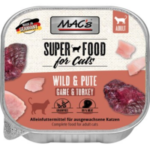 MAC's Nassfutter Katze Adult Wild und Pute 16x100 g
