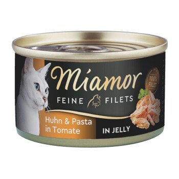 Miamor Feine Filets in Jelly Huhn und Pasta 24x100 g