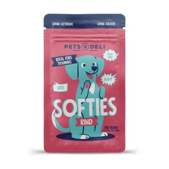 Pets Deli Adult Snack Softies Rind 90g