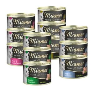Miamor Feine Filets naturell Mixpaket 12x156g