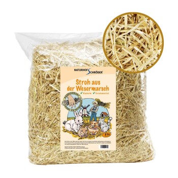 Naturhof Schröder Stroh aus der Wesermarsch handverlesen 3kg