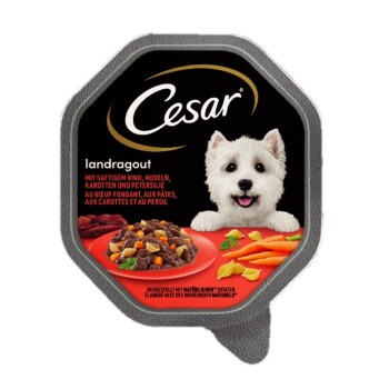 Cesar Landragout Rind, Pasta und Karotten 14x150 g
