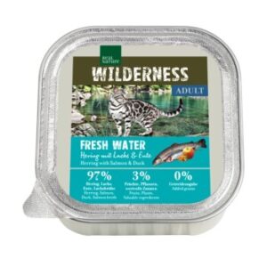 REAL NATURE WILDERNESS Adult 16x100g Fresh Water, Hering mit Lachs und Ente