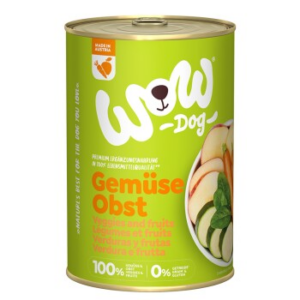 WOW Pur Adult Gemüse Obst 6x400g