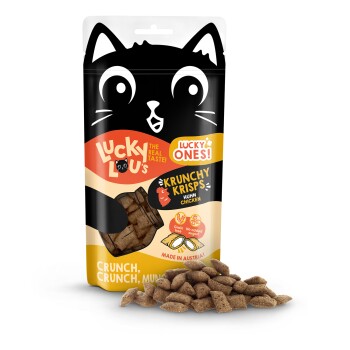 Lucky Lou Lucky Ones Krunchy Krisps Geflügel und Huhn 10x60 g