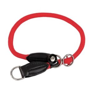 Lionto Hundehalsband, Retrieverhalsband rot M