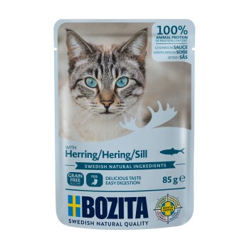 BOZITA Häppchen in Sauce 12x85g Hering
