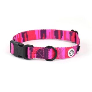 Barkalot Hundehalsband Recyceltes Polyester rosa M