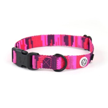 Barkalot Hundehalsband Recyceltes Polyester rosa M