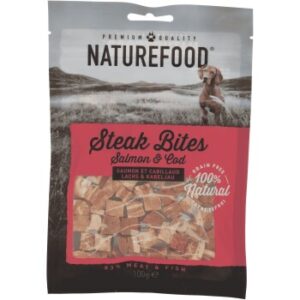 NATUREFOOD Steak Bites 3x100g Lachs