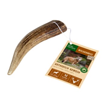 REAL NATURE WILDERNESS Rothirsch Geweih-Snack M