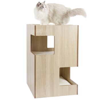 Canadian Cat Company Katzenturm Cat Castle beige