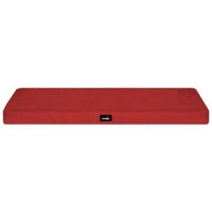 Tierlando ® ALICE VISCO Orthopädische Hundematte dunkelrot 80 cm, 9 cm, 60 cm