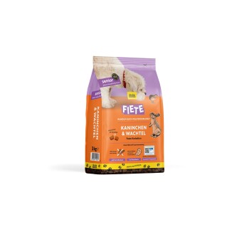Fiete Senior Kaninchen & Wachtel deutsches Premium-Trockenfutter 3 kg