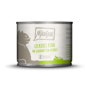 MjAMjAM Nassfutter Katze Adult 6x200 g Rind und Kürbis