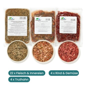 haustierkost.de Hund Übergewicht Frostfutter 15 kg