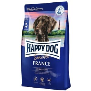 HAPPY DOG Sensible Trockenfutter Hund Adult, France 1 kg