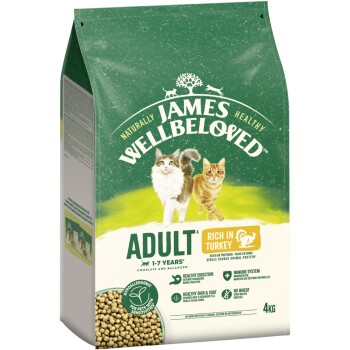 James Wellbeloved Trockenfutter Katze Adult, Truthahn 4 kg