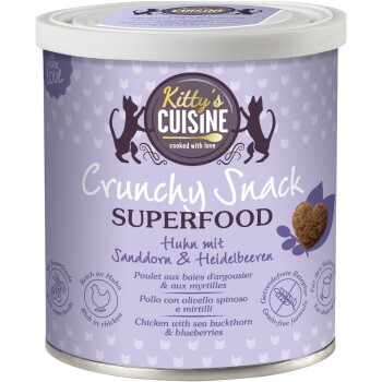 Kitty's Cuisine Crunchy Snack Superfood 100g