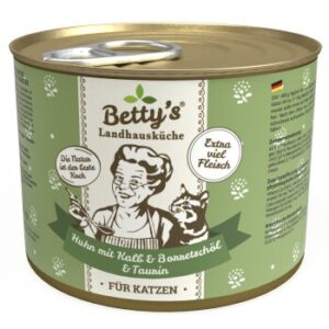 Betty's Landhausküche Huhn mit Kalb & Borretschöl 6x200 g