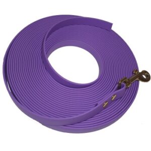bio-leine 15-25 kg Biothane Schleppleine flieder 12 m