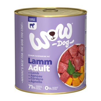 WOW Adult 6x800g Lamm mit Kürbis