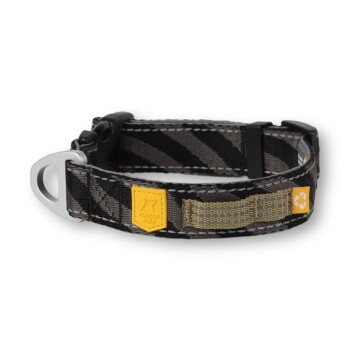 Woolly Wolf Halsband Roam Black S