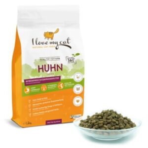 I love my cat Trockenfutter für Katzen mit Huhn - 1,2 kg