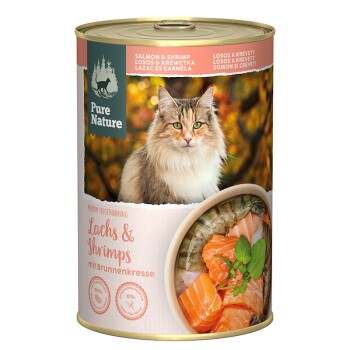 Pure Nature Adult Lachs & Shrimps 6x375 g