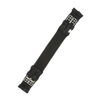 4Horses Textilgurt kurz schwarz 60 cm