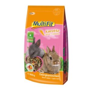 MultiFit für Zwergkaninchen mit Karotte 800 g