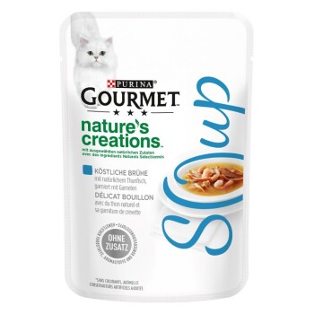 GOURMET Crystal Soup 32x40g Thunfisch & Garnelen