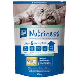 NutriQM Nutriness Sterilized 5 x 800g