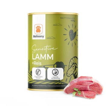 German Shephy Nassfutter Sensitive Lamm 400 g