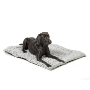 Wallace & Jones gepolsterte Plüsch Wendedecke Snow XL