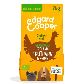 Edgard & Cooper Bio Adult Grandioser Freilandtruthahn und -Huhn 7 kg